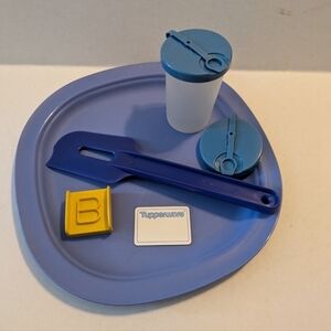 VTG Tupperware Lot,plate, magnet,etc.